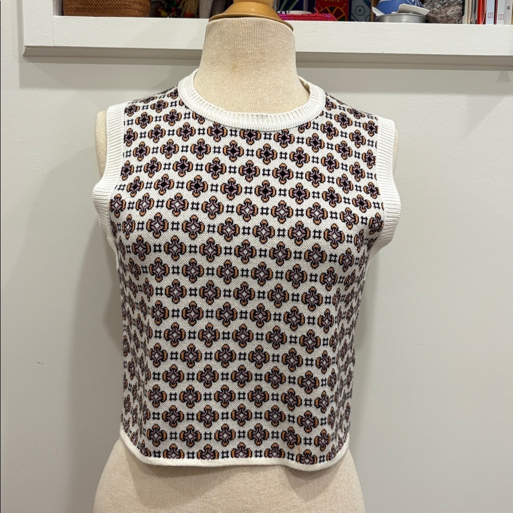 Maje Textured Knit Vest